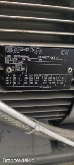 Silnik Siemens 11Kw 2 sztuki