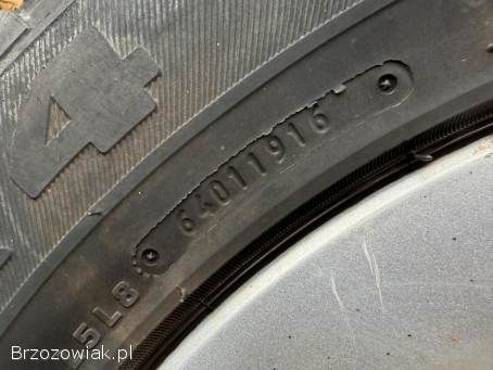 Koła 6x139,  7 R17 Nissan ET25 7J 100 mm stan BDB + 235/65 Lassa 5,  5/7 mm