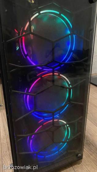 Komputer Asus -  Monitor,  Myszka,  Klawiatura,  Słuchawki