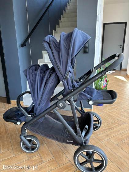 Wózek Cybex Gazelle S rok po roku bliźniaczy podwójny