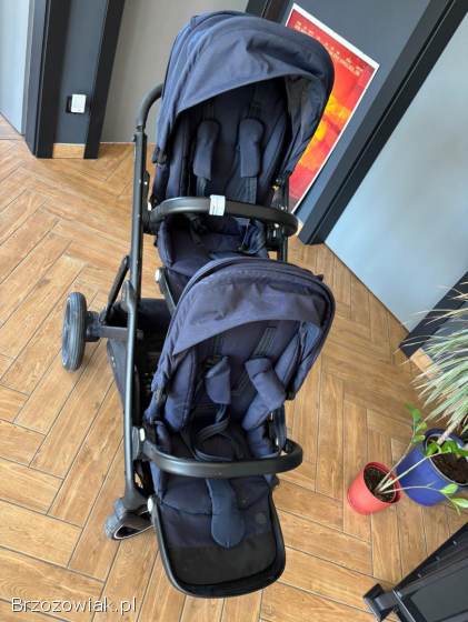 Wózek Cybex Gazelle S rok po roku bliźniaczy podwójny