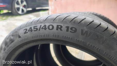 Opony letnie Continental 245/40R19