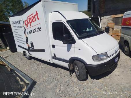 Renault Master kontener 2.  8 dti niskopodwoziowy