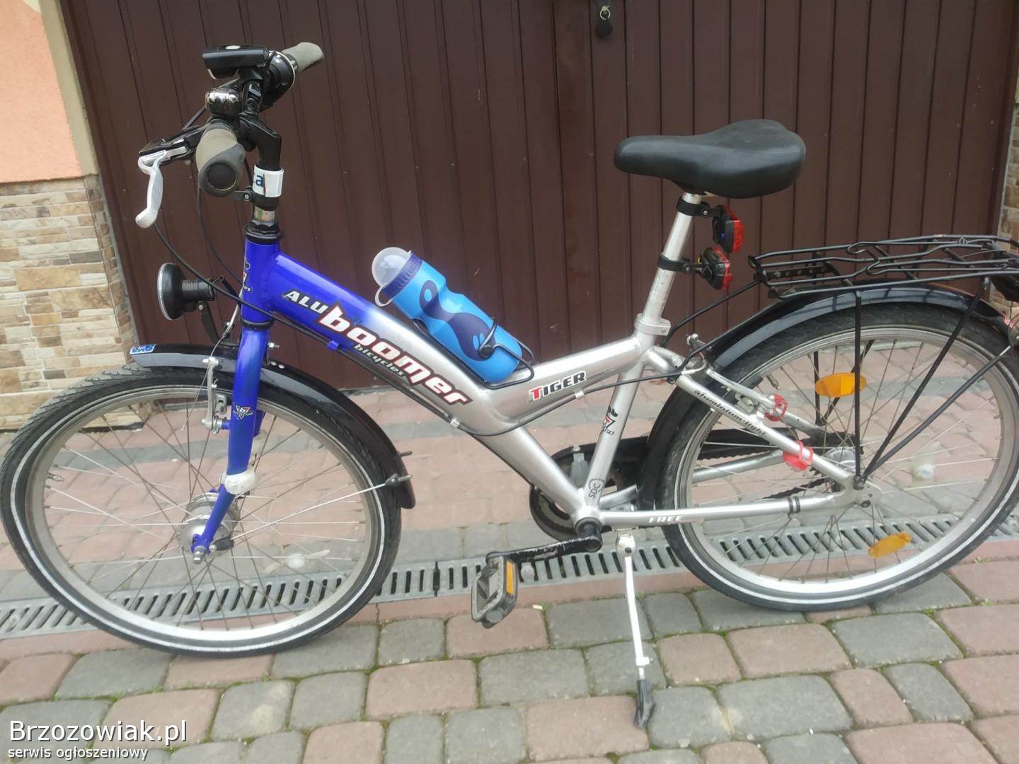 Rower miejski 24 młodzieżowy -  3 biegi w piaście.