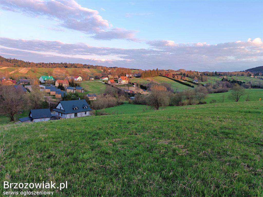 Duża inwestycja 82 ar.  w Bereżnicy Wyżnej gm.  Solina