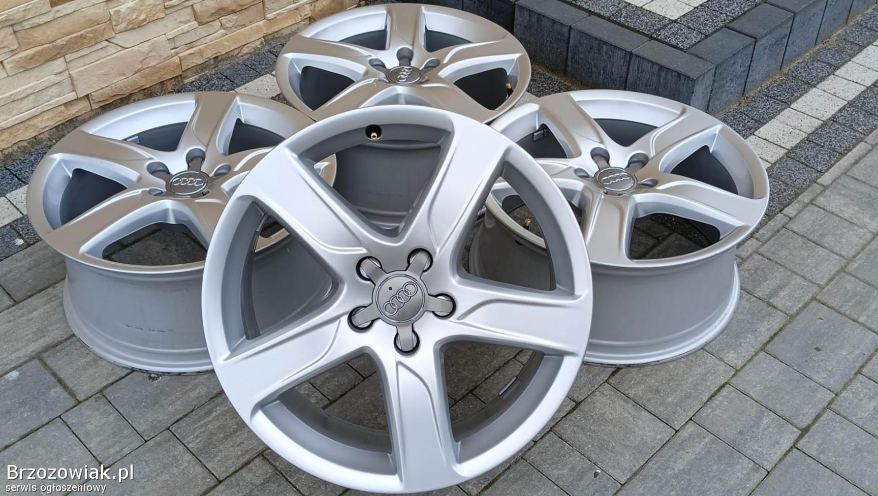 5x112 Alufelgi Oryginał Audi 18 jak nowe a4 a5 a6 q3 q5 passat demo
