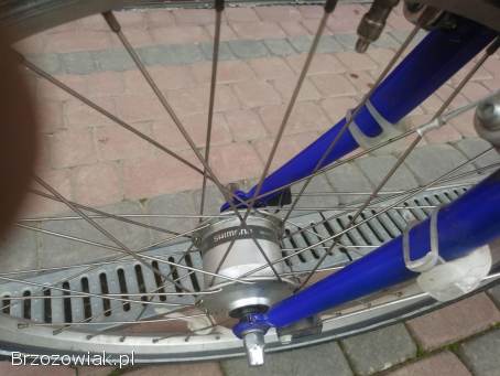 Rower miejski 24 młodzieżowy -  3 biegi w piaście.