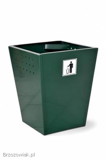 Kosz na śmieci uliczny – parkowy 50litrów