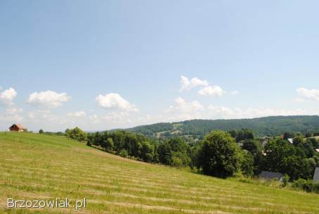 Duża inwestycja 82 ar.  w Bereżnicy Wyżnej gm.  Solina