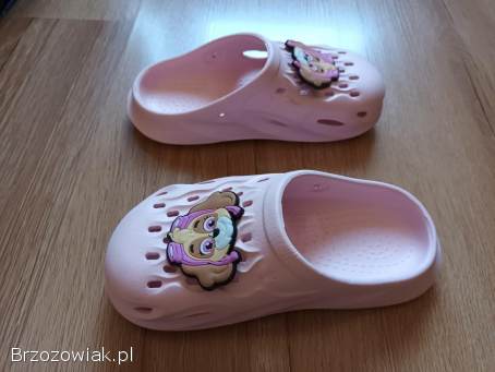 Klapki basenowe/plażowe dziecięce w bardzo dobrym stanie w rozmiarze: 25