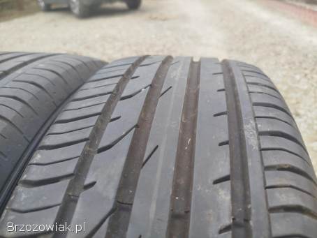Opony letnie 215/55R18 continental suv 4x7mm jak nowe