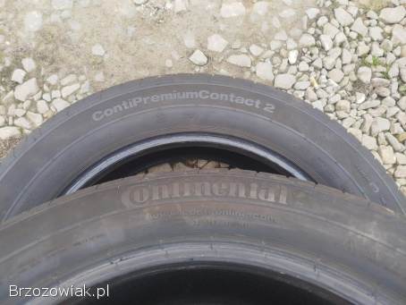Opony letnie 215/55R18 continental suv 4x7mm jak nowe