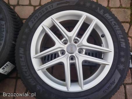 17 Alu Oryginał Audi A4 b8 b9 Q3 5x112 stan idealny jak nowe demo