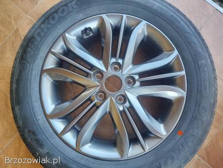 5x114,  3 alufelga oryginał hyundai ix35 opona 225/60R17 NOWA!  nowe koło