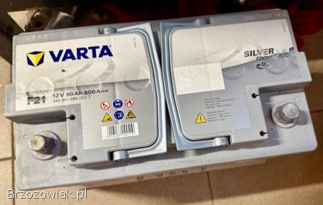 Akumulator VARTA F21 A6 80Ah 800A AGM Silver Dynamic