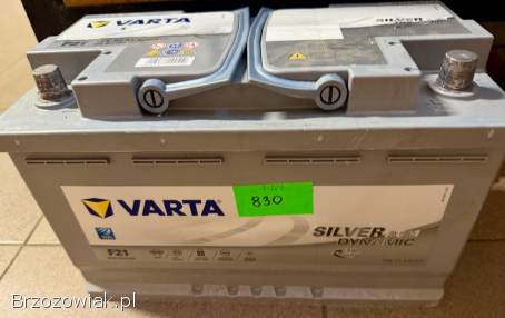 Akumulator VARTA F21 A6 80Ah 800A AGM Silver Dynamic