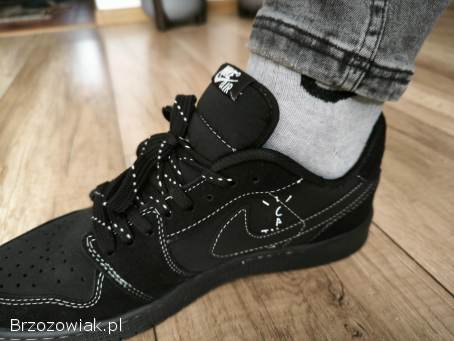Buty Nike Jordan 1 Retro Low OG SP Travis Scott czarne rozmiar 43