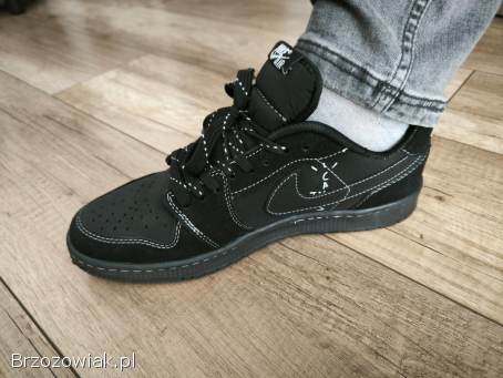 Buty Nike Jordan 1 Retro Low OG SP Travis Scott czarne rozmiar 43