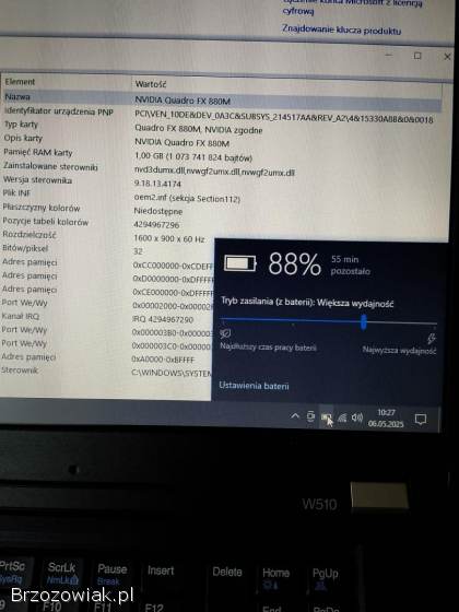 Lenovo ThinkPad W510 -  i7 Quadro FX 880M