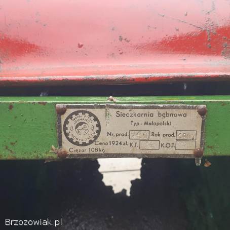 Sieczkarnia rok produkcji 1957