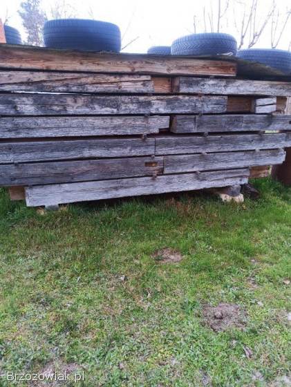 Sprzedam belki z rozbiórki starego domu