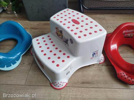 Podest podnóżek nakładka na sedes dla dzieci psi patrol cars auta NOWE