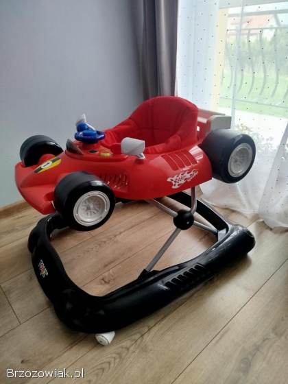 Formuła 1 chodzik jeździk interaktywny autko kierownica z melodiami dla dziecka
