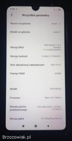 XIAOMI REDMI 7 3/32GB