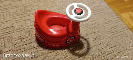 Nocnik interaktywny Baby-Potty,  czerwony (od 18 m-cy)