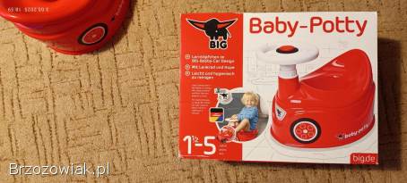 Nocnik interaktywny Baby-Potty,  czerwony (od 18 m-cy)