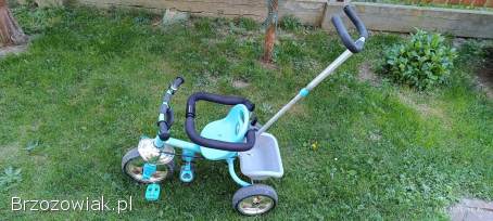 Rowerek LUXTRIKE SUN BABY z daszkiem i rączką