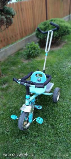 Rowerek LUXTRIKE SUN BABY z daszkiem i rączką