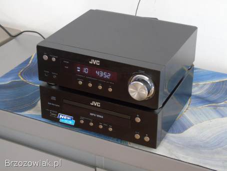 Zestaw audio z radiem CD USB mp3 JVC UX-TB30 sprawny.  WYSYŁKA.
