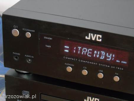 Zestaw audio z radiem CD USB mp3 JVC UX-TB30 sprawny.  WYSYŁKA.