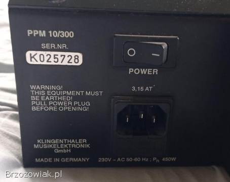 KME Professional Power Mixer PPM 10/300