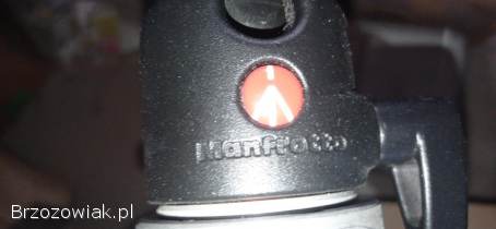Statyw Manfrotto 055XPROB + głowica Manfrotto 486RC2 z płytką