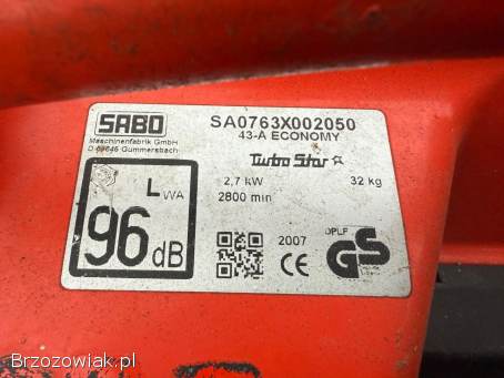 Kosiarka spalinowa SABO Briggs&Straton Napęd obudowa aluminiowa