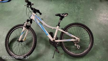 Sprzedam rower Unibike Roxi,  koła 24,  używany,  stan bdb,  rama aluminiowa,  sprawny