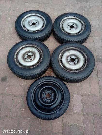 Nowe opony wraz z felgami 4x100 13
