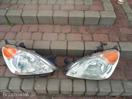 Honda CR-V II 02-05 zderzak maska lampy,  drzwi B96P
