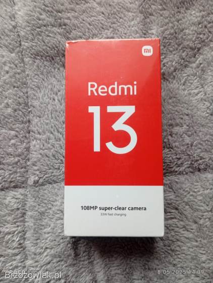 Nowy telefon Redmi 13 8GB 256GB