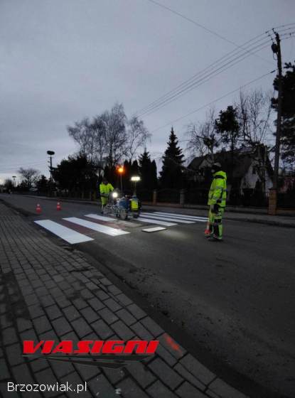 Produkcja i montaż znaków drogowych oraz oznakowania poziomego