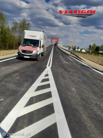 Produkcja i montaż znaków drogowych oraz oznakowania poziomego