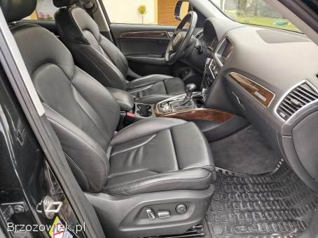 Audi Q5 quattro 2,  0tdi 177KM S-TRONIC,  skóra,  el.  klapa,  radar,  pamiec 2014