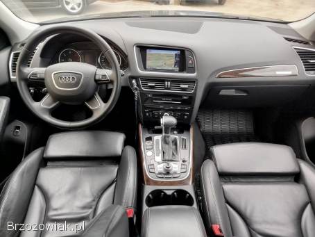 Audi Q5 quattro 2,  0tdi 177KM S-TRONIC,  skóra,  el.  klapa,  radar,  pamiec 2014