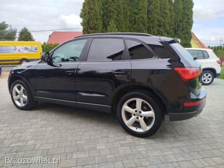 Audi Q5 quattro 2,  0tdi 177KM S-TRONIC,  skóra,  el.  klapa,  radar,  pamiec 2014