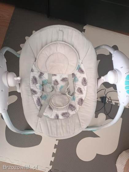 Leżaczek bujaczek automatyczny z muzyką Ricokids