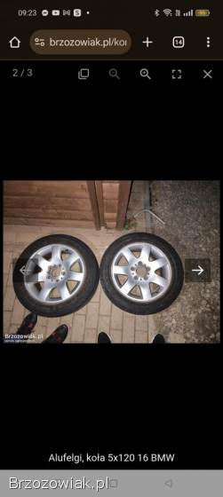 Alufelgi 5x120 VW BMW Opel