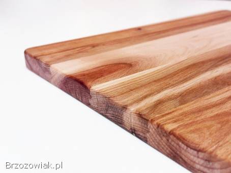 Deska bukowa do krojenia z uchwytem -  lite drewno,  ekologiczna