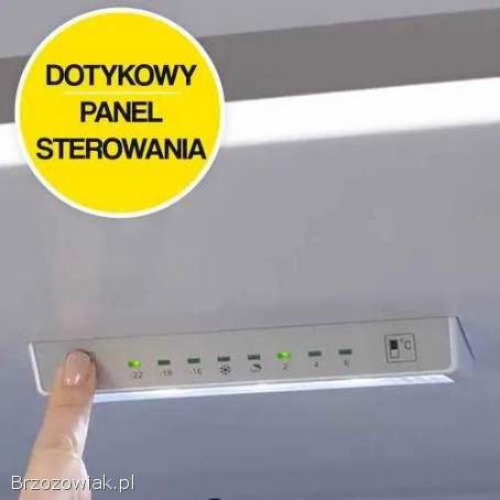 Lodówka HISENSE RB440N4GBE No frost 200.  4cm Czarna (szkło) licowane